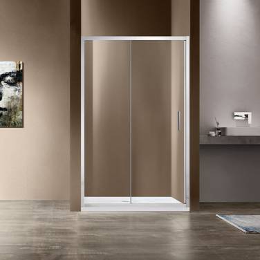 Vincea Garda VDS-1G125CL, 1250, хром, стекло прозрачное