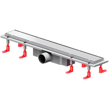 Am.Pm PrimeFlow 60 W02SC-U11-060-04SB с решеткой Хром матовый / под плитку Tile