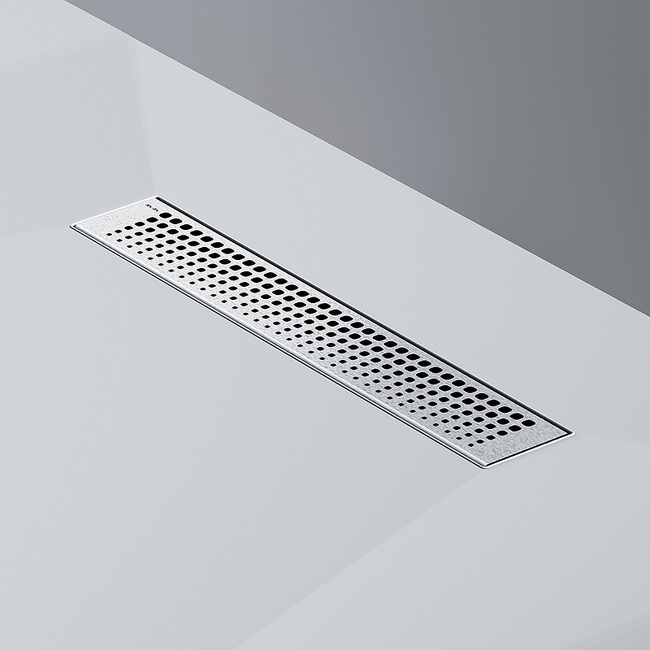 Am.Pm MasterFlow 40 W01SC-P11-040-01SB с решеткой Хром матовый Cut Gradient