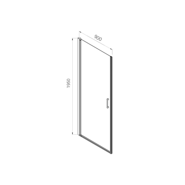 Vincea Alpha VDP-3AL900CLG, брашированное золото, стекло прозрачное