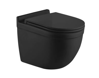 Унитаз с инсталляцией WeltWasser MARBERG 410 + HEIMBACH 043 MT-BL + MAR 410 RD MT-BL