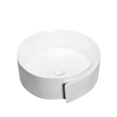 Ceruttispa CR0066 накладная, белая, с завитком 440х460х150