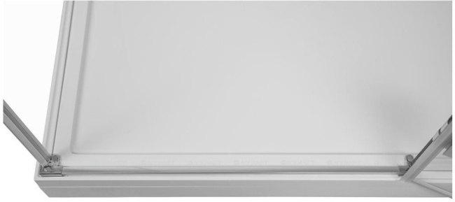 Aquanet NWD1231 Beta 800x1500x2000 Левая распашная дверь стекло прозрачное хром (185426) без поддона