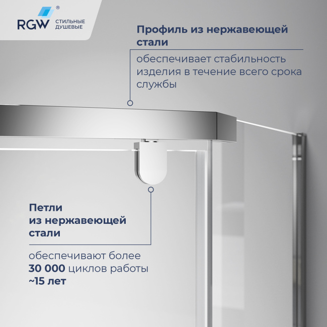 RGW PA-83 900x900 (78088399-11) без поддона