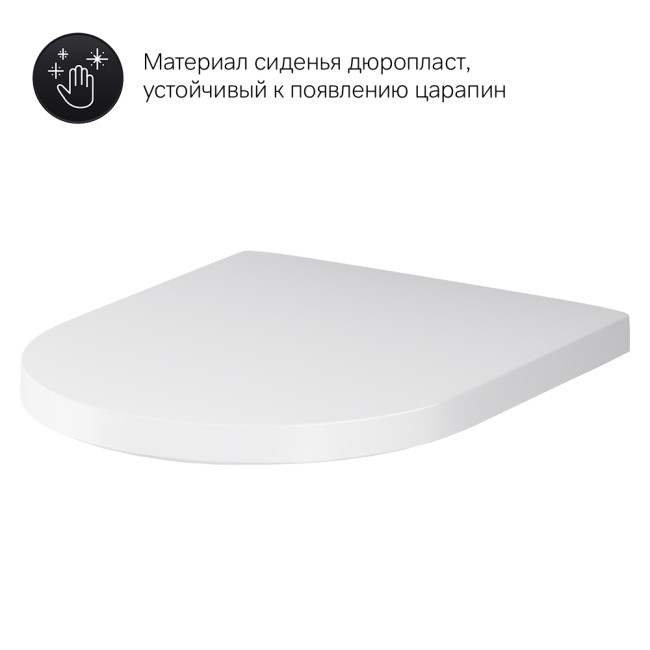 AM.PM C741701SC Sense FlashClean с сиденьем микролифт