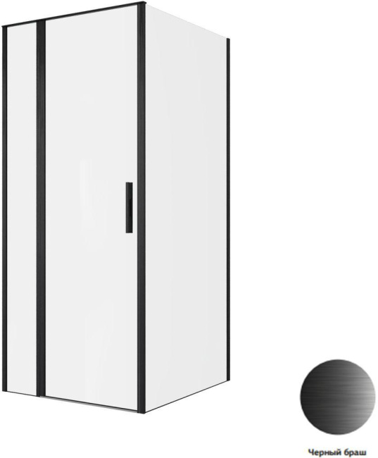 Allen Brau Priority 90x100 3.31027.BBA + 3.31048.BBA черный браш без поддона