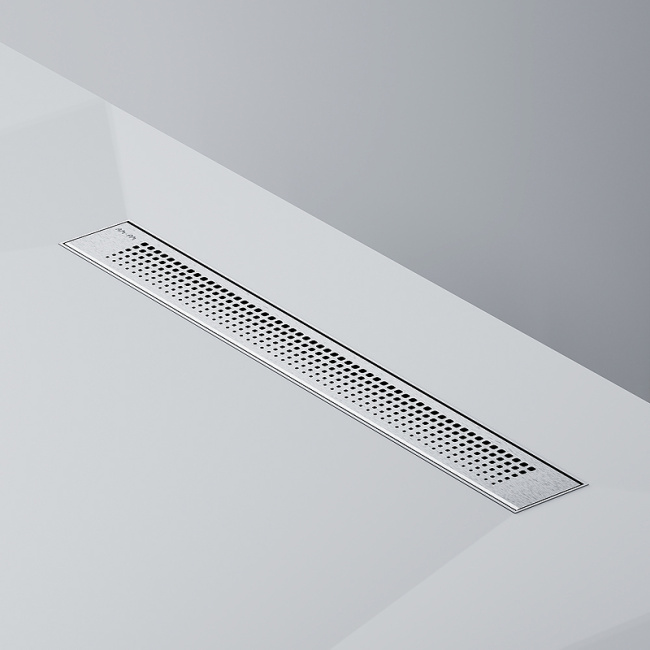Am.Pm PrimeFlow 60 W02SC-P11-060-01SB с решеткой Хром матовый Cut Gradient