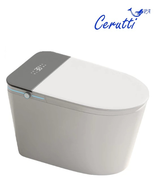 Ceruttispa Smart унитаз напольный ESTER с дистанционным управлением CT10617 (680x400x470)