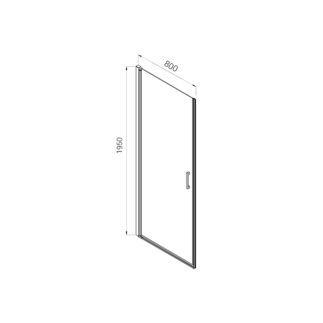 Vincea Alpha VDP-3AL800MT , хром, стекло текстурное