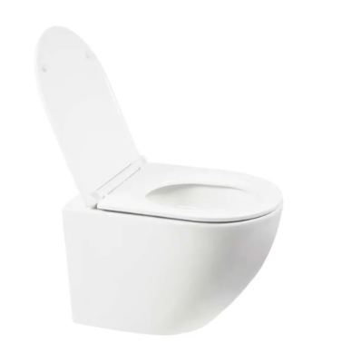 Комплект унитаза с инсталляцией и кнопкой WELTWASSER BAMBERG 545 + MERZBACH 043 XL GL-WT + BAMBERG CR