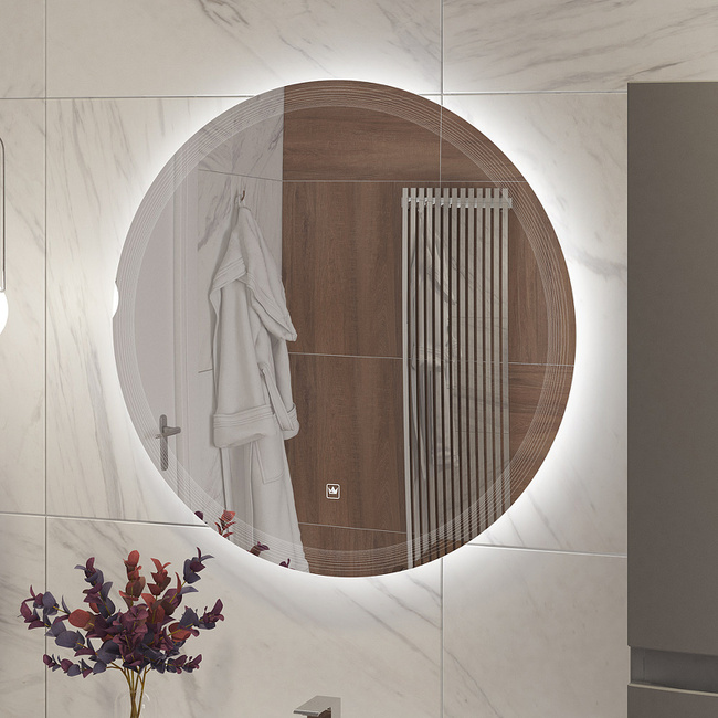 Cezares Eco 60 CZR-SPC-ECO-600-LED-TCH с подсветкой с лазерной гравировкой и сенсорным выключателем