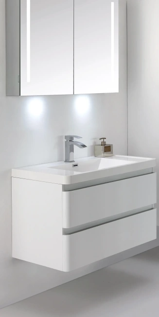 PARLY Тумба Gucci60 подвесная с раковиной 600x420x550