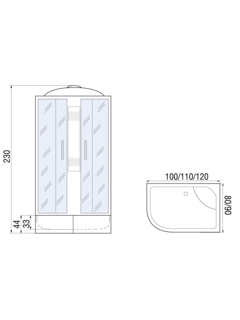 River Dunay XL 110/80/44 MT R