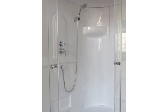 Royal Bath 8100BP1-T (прозрачное) левая 100x80x217