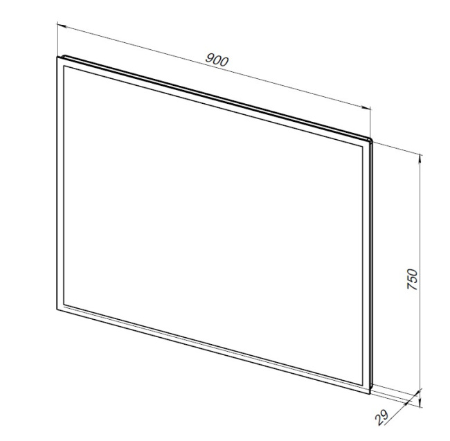 Aquanet Оптима 90 белый матовый