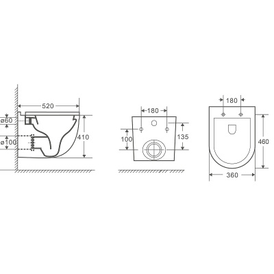 Унитаз с инсталляцией WeltWasser BAMBERG 525+HEIMBACH 043 GL-WT+BAMBERG WT белый/кнопка белая, безободковый, с крышкой микролифт, слив торнадо