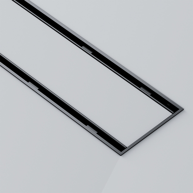 Am.Pm PrimeFlow 50 W02SC-U11-050-04BM с Черной матовой решеткой / под плитку Tile