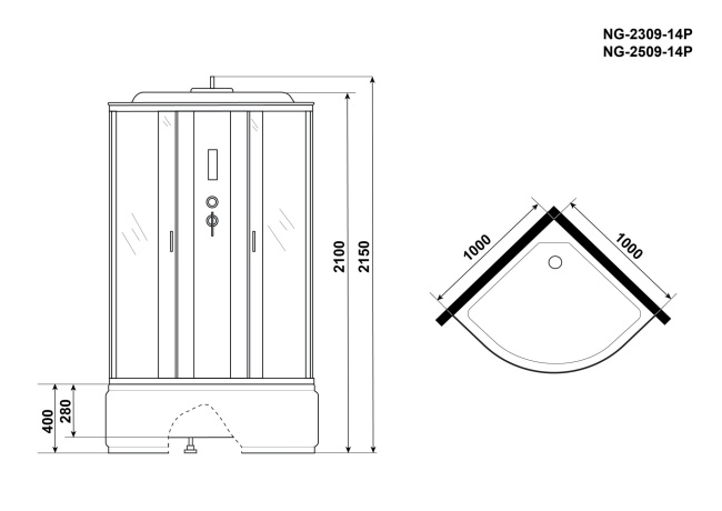 Niagara Classic NG-2509-14P 100x100