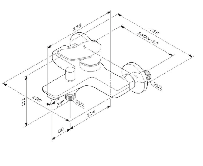 AM.PM X-Joy F85A10022 Черный матовый