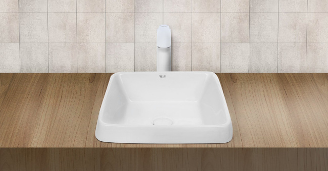WELTWASSER DEILBACH 6042 44x44 белый