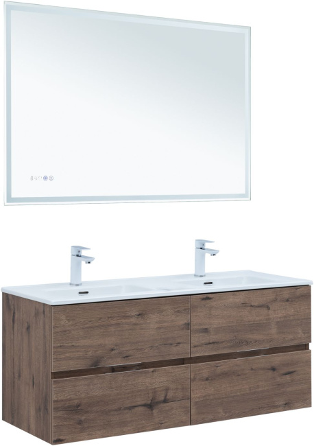 Aquanet Алвита New 60 2 ящика, дуб веллингтон табак (00334184)