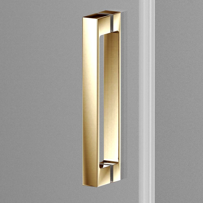 Vincea Alpha VDS-3AL130CLG, 1300, брашированное золото, стекло прозрачное