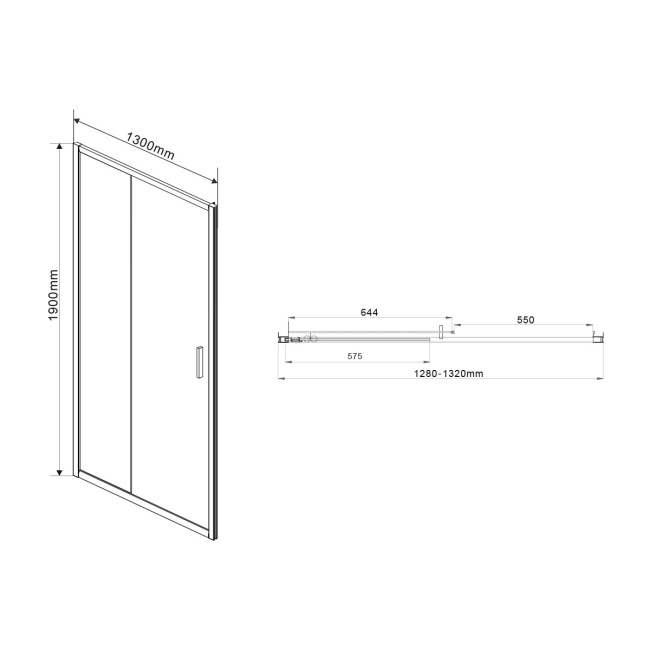 Vincea Garda VDS-1G130CLGM, 1300, вороненая сталь, стекло прозрачное