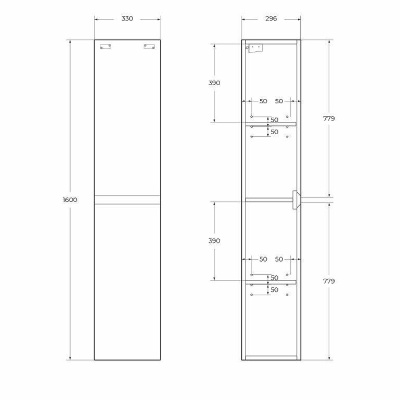 BelBagno Kraft 33 R KRAFT-1600-2A-SC-RNN-R подвесной Rovere Nebrasca Nature