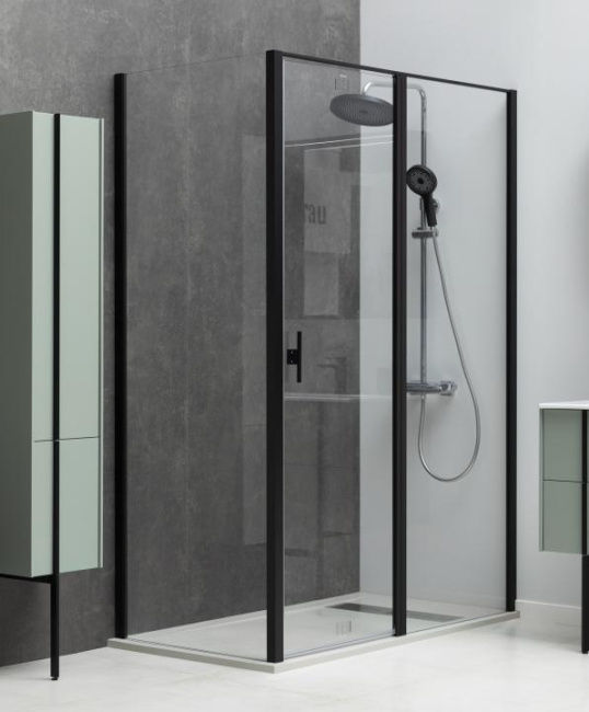 Allen Brau Priority 100x90 3.31030.BBA + 3.31045.BBA черный браш без поддона