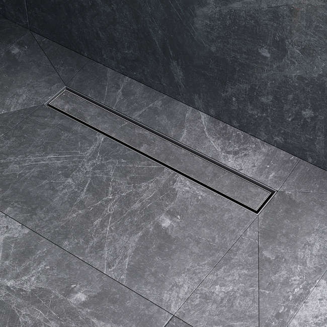 Am.Pm MasterFlow 50 W01SC-U11-050-04SB с решеткой Хром матовый / под плитку Tile