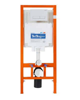 BelBagno BB002-80/BB009-MR-BIANCO с кнопкой смыва Белый