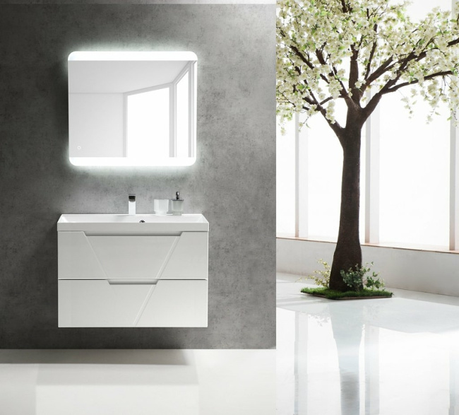 BelBagno Vittoria 80 VITTORIA-800-2C-SO-BL-P подвесная Bianco Lucido