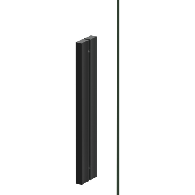 Vincea Walk-In VSW-1WSL120CLB, 1200*2000, черный матовый, стекло прозрачное