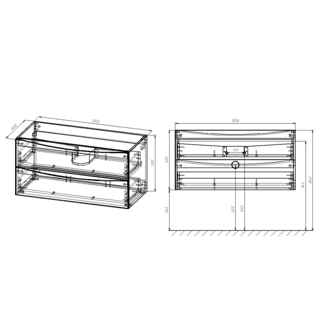Vincea Mia 1000 R.Wood