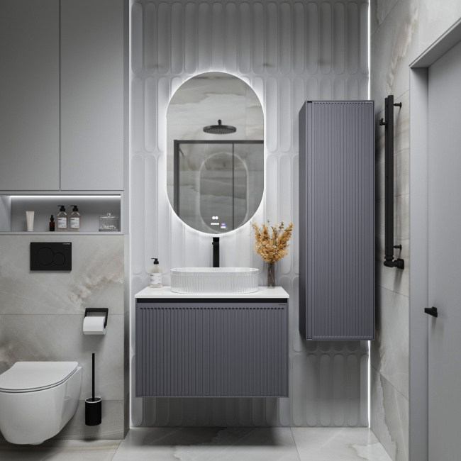 Grossman КРИСТАЛЛ-35 см универсальный графит матовый