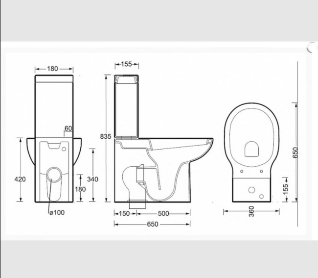 BelBagno Bingo BB548CP Белый (чаша)
