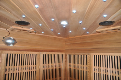 SaunaMagic Cedar CST Corner Medium