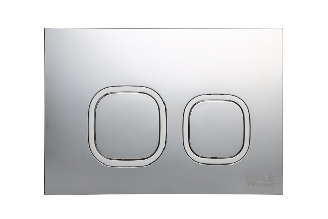 Унитаз с инсталляцией WeltWasser AMBERG 497 + GELBACH 043 GL-WT + AMBERG RD-CR