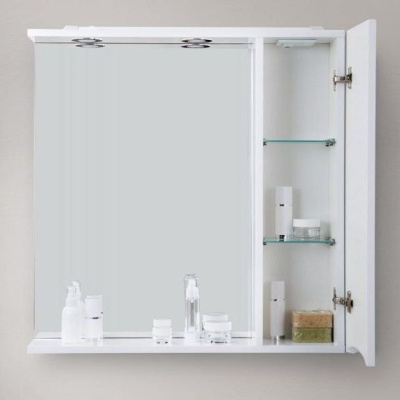BelBagno Marino 70x75 MARINO-SPC-700/750-1A-BL-P-R правое с подсветкой