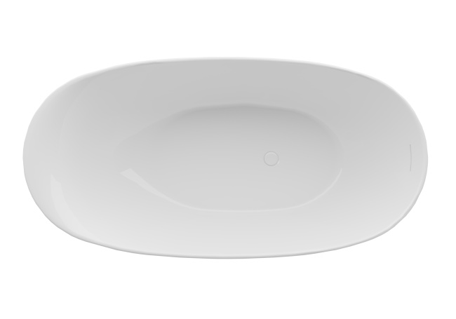 Vincea VBT-601-1600, 1600*800*580, цвет белый, щелевой перелив