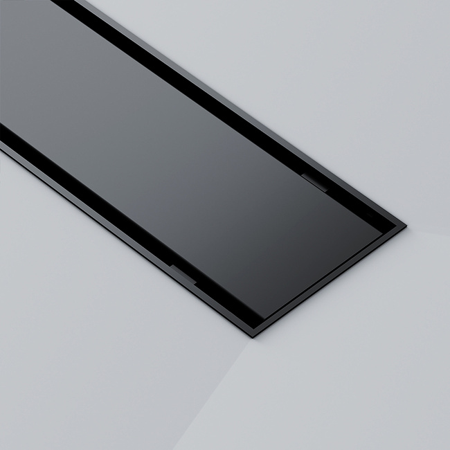 Am.Pm PrimeFlow 70 W02SC-U11-070-04BM с Черной матовой решеткой / под плитку Tile